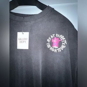 Gallery Dept T-Shirt . Size Large. Black in color.